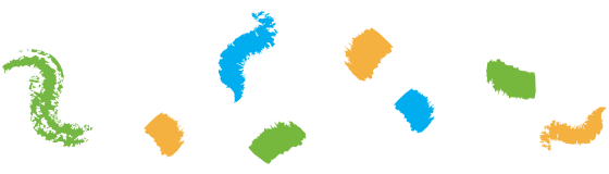 Illustration of confetti.