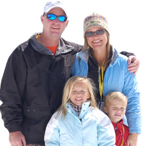 Photo of Logan and her family.